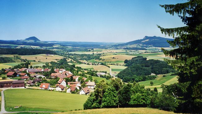Aussicht auf den Hohenstoffel