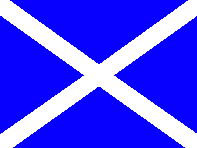 Schottische Kreuzflagge